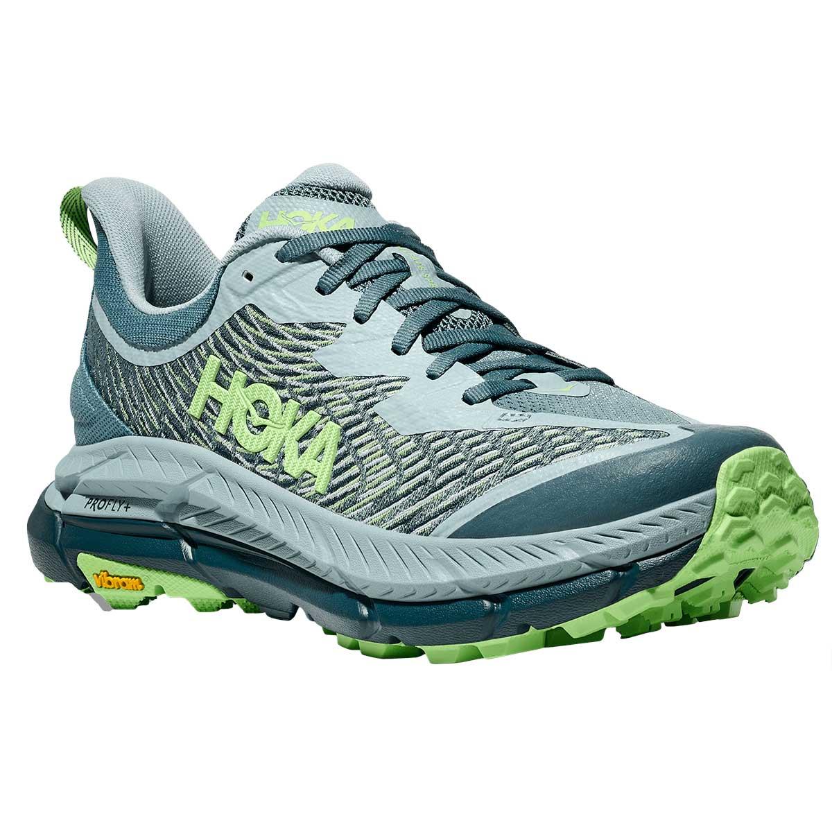 Hoka Mafate Speed 4 Shoe Men's in Mountain Fog and Druzy